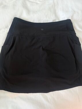 Athleta “Action Skort in Donny 14.5” Black XXS